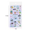 6 Sheetsset Outer Space Cosmos Starry Series Creative Pvc Stickers Diy Hand Account Album Decoration Diary Scrapbook Sticker
