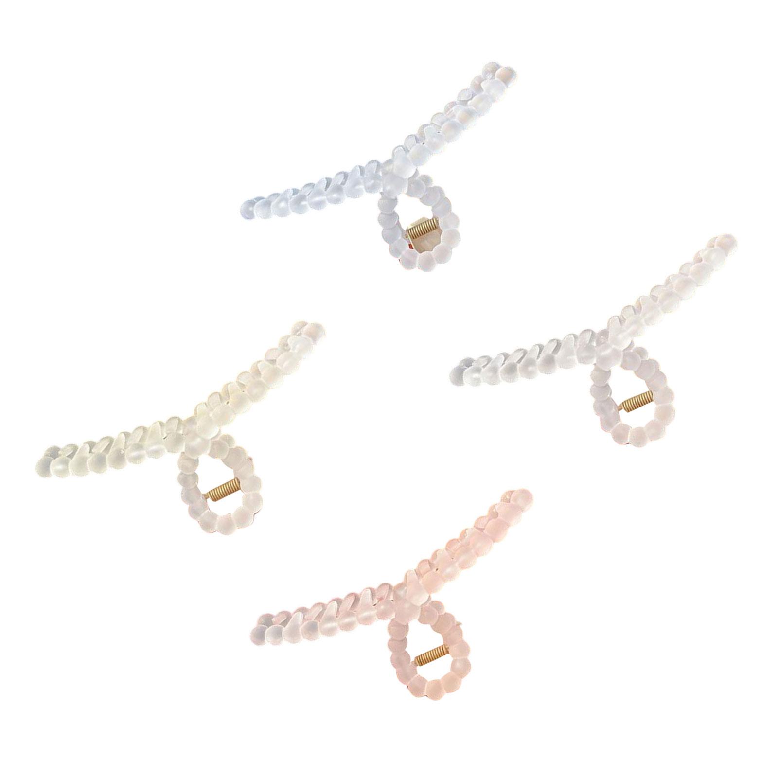 

Pastel Finish Mini Style Clip With Reinforced Spring Lightweight Plastic Hairpin For Extended Style Maintenance 1