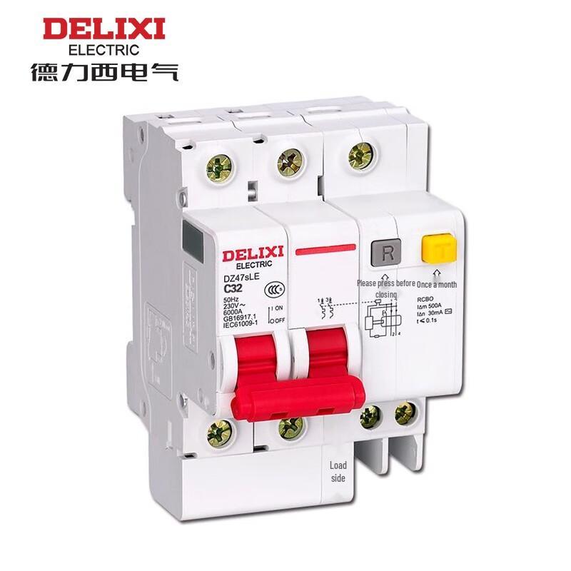Delixi DZ47sLE Miniature Residual Current Circuit Breaker