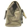 Fendi Selleria Stitch Tote Bag Flap Hand Bag Leather Metallic Gold Based