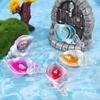 10/20Pcs Shimmering Luminous Conch Resin Pendants Ocean-Inspired Diy Jewelry Charms, Glow In The Dark Conch Accessories