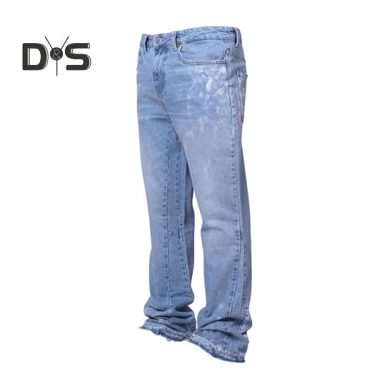 

Мужские винтажные джинсы, повседневные прямые брюки из денима со средней талией, потертые брюки с карманами для уличной одежды и путешествий XXL
