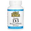 Vitamin D3, 50 Mcg (2,000 IU), 240 Softgels