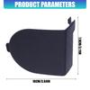 Black ABS Front Seat Trim Cover Panel, 1DX40XDVAB Seat Edge Part for Interior Repair and Clean Cabin Look 1DX41XDVAB