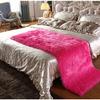 European and American imitation wool rectangular fur carpet bedroom living room non-slip sound insulation fluffy floor mat