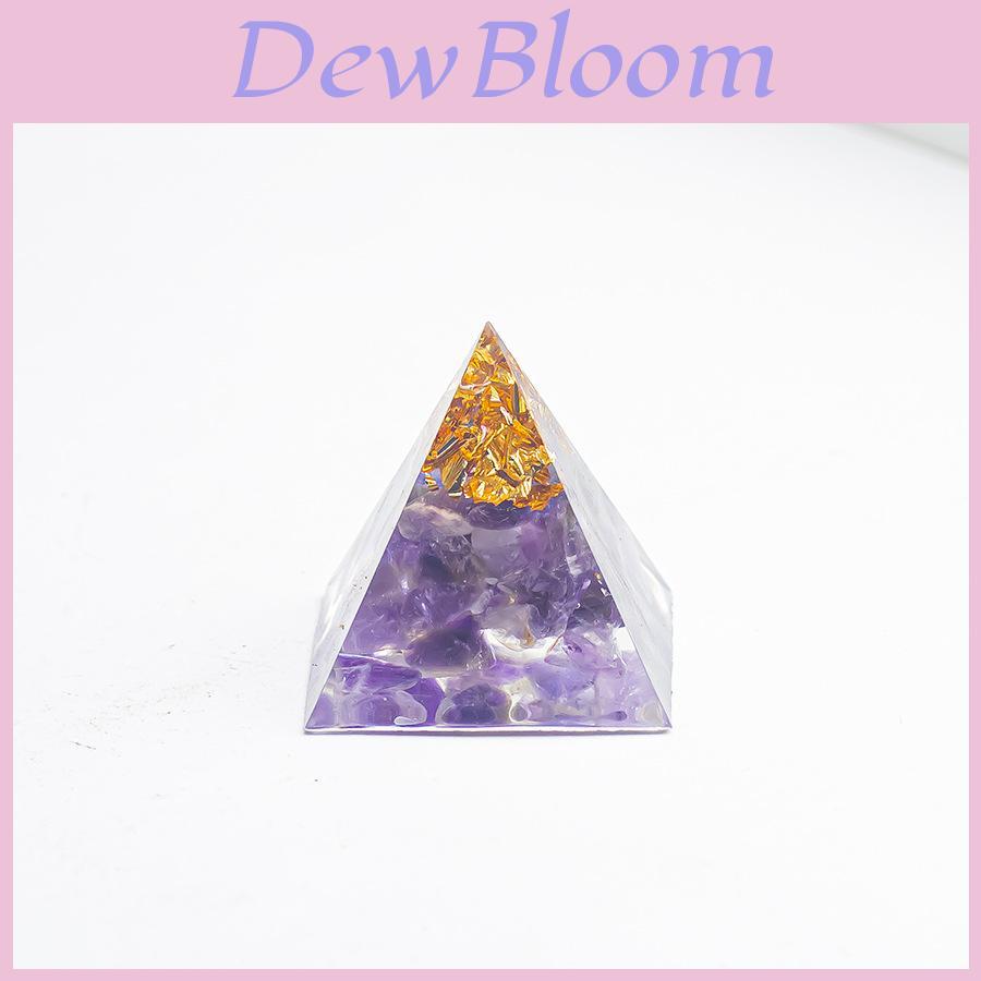 Geometric Crystal Geometric Pyramid Decor For Home Office Gift With Unique Mineral Stones