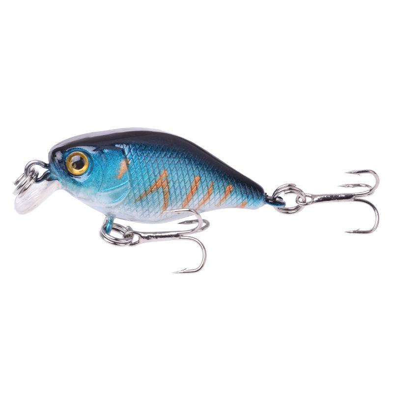 Floating Rock Fat Man Fishing Lure 4.5cm/4.3g - Simulated Bass Hard Bait 4.5cm/4.3g