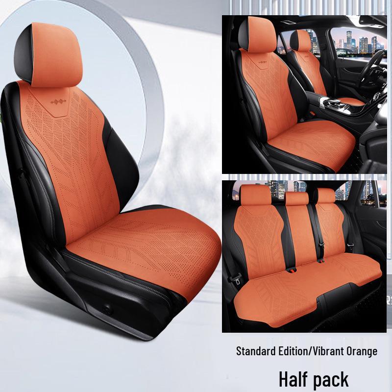Universal Leopard 8 Breathable Seat Covers for 2025 Fangchengbao 5-Seater – All-Season Titanium 3 Cushions