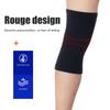 2 Pièces Genouillère Élastique Respirante Tricotée Support de Genou Sportif pour Hommes Femmes Course Volleyball