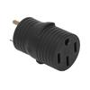 RV Plug Adapter PVC 30A Male TT 30P to 50A Female 14 50R Power Connector