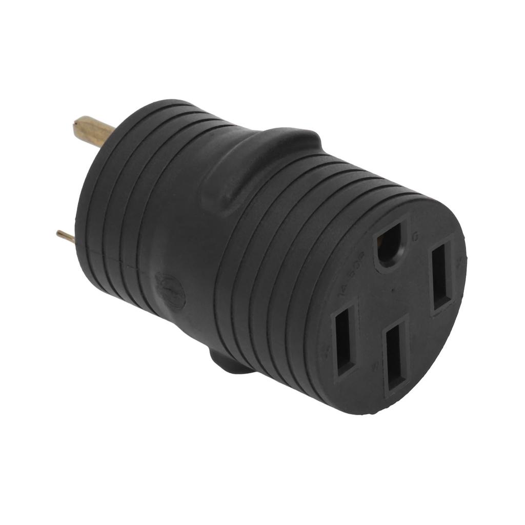 RV Plug Adapter PVC 30A Male TT 30P to 50A Female 14 50R Power Connector
