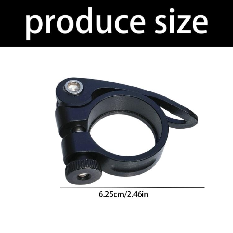 Bicycles Seatpost Clamp Aluminium Alloys Bike Quick Release Seatpost Collar Tube Clamp Road Bike Seat Tube Clip