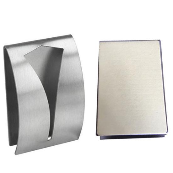 Stainless Steel Kitchen Storage Rail Bathroom Towel Hanger Wall Mount Holder