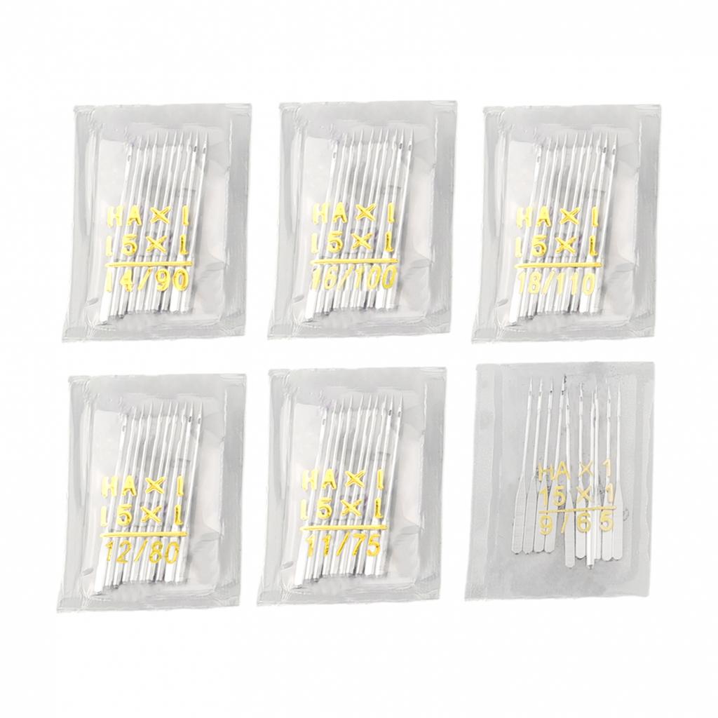 6 SIZES Sewing Needles 60 Piece Easy To Use High Quality