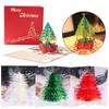 Up Pop 3d Christmas Card Santa Greeting Invitations Xmas Postcard Gift Children