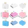 Space Saving Socket Extender 2Pin to 3Pin/2Pin Socket Transition Safe Electrical Accessory Household Travel Essential