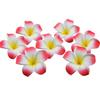 100pcs 6Cm Foam Flower Red Artificial Plumeria For Wedding Party Decoration Beads Pendant Home Decor Craft Supplies