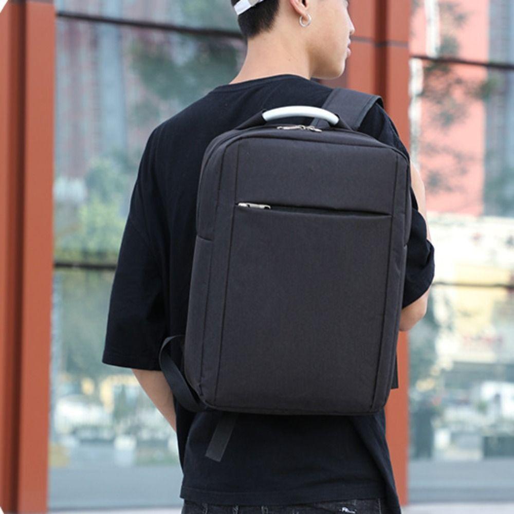 

Oxford Cloth Computer Rucksack Large Capacity Tablet Bag Washable Business Travel Backpack Travel синій