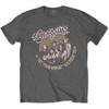 Aerosmith T-Shirt Cheetah Band Neu Grau Offiziell