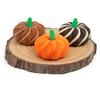 Pumpkin Spinner Decompression Toy 3D Printed Stress Relief And Anxiety Reduction Fidget Toy Smooth Spin And Stretch Sensory Toy for Office