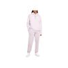 Nike Solid Color Logo Print Elastic Waistband Tapered Knit Sports Pants Women bottoms Pink BV4090-511