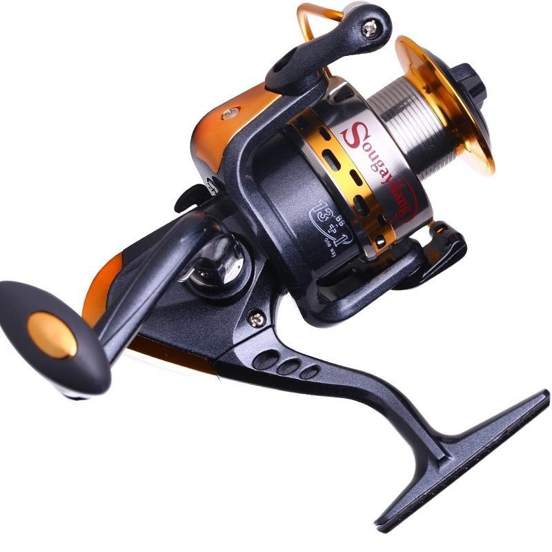 Big Sea Fishing Wheel 14 Ball Bearings Left/Right Interchangeable Metal Spinning Reel Speed 5.5:1