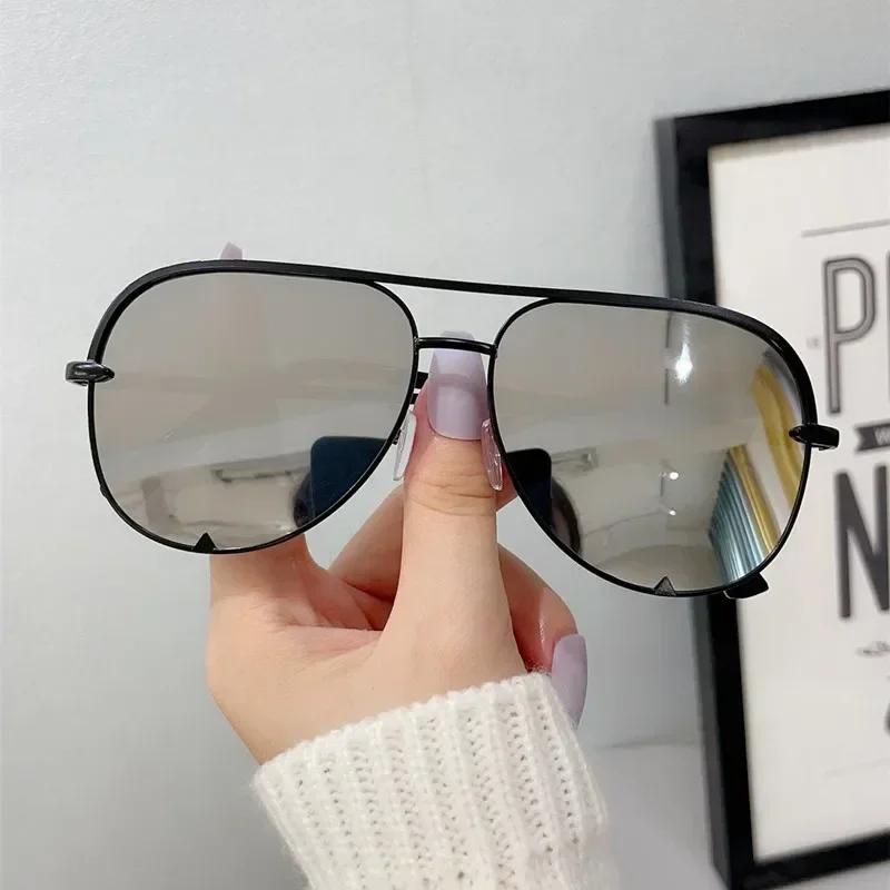 New Fashion Designer Ladies Pilot Sunglasses Women Men Goggle Gradient Sun Glasses For Female Mirror Shades UV400