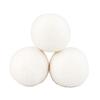 Ovelha 6 pacotes de bolas de secador de lã premium reutilizáveis ​​amaciante natural 7cm