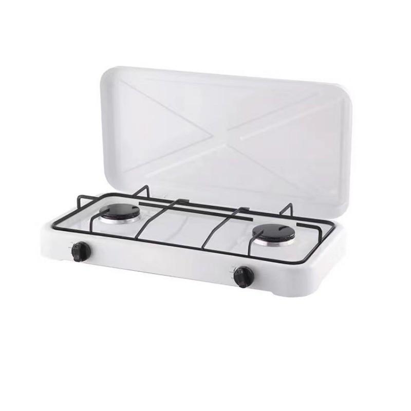 European Style Simple Double Head Small StovePortable Desktop Gas Stove Household Cooking Utensils Gas Cooker