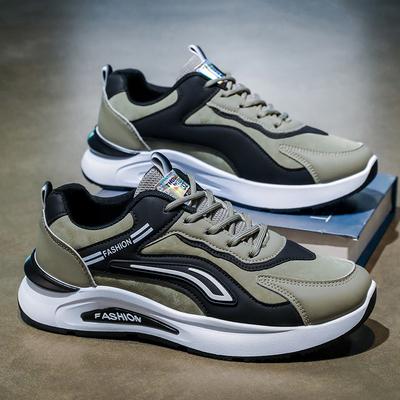 Neue Herren Wasserdichte Leder Freizeitsneaker Rutschfeste Laufschuhe Rutschfeste Sportschuhe Leichte Bequeme Trainingsschuhe