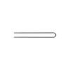 Goriki Oni Pins Flat Case 80g Professional Japanese U Hair Pins for Salons Updos and Chignons Short Size Non-Slip Hair Clips