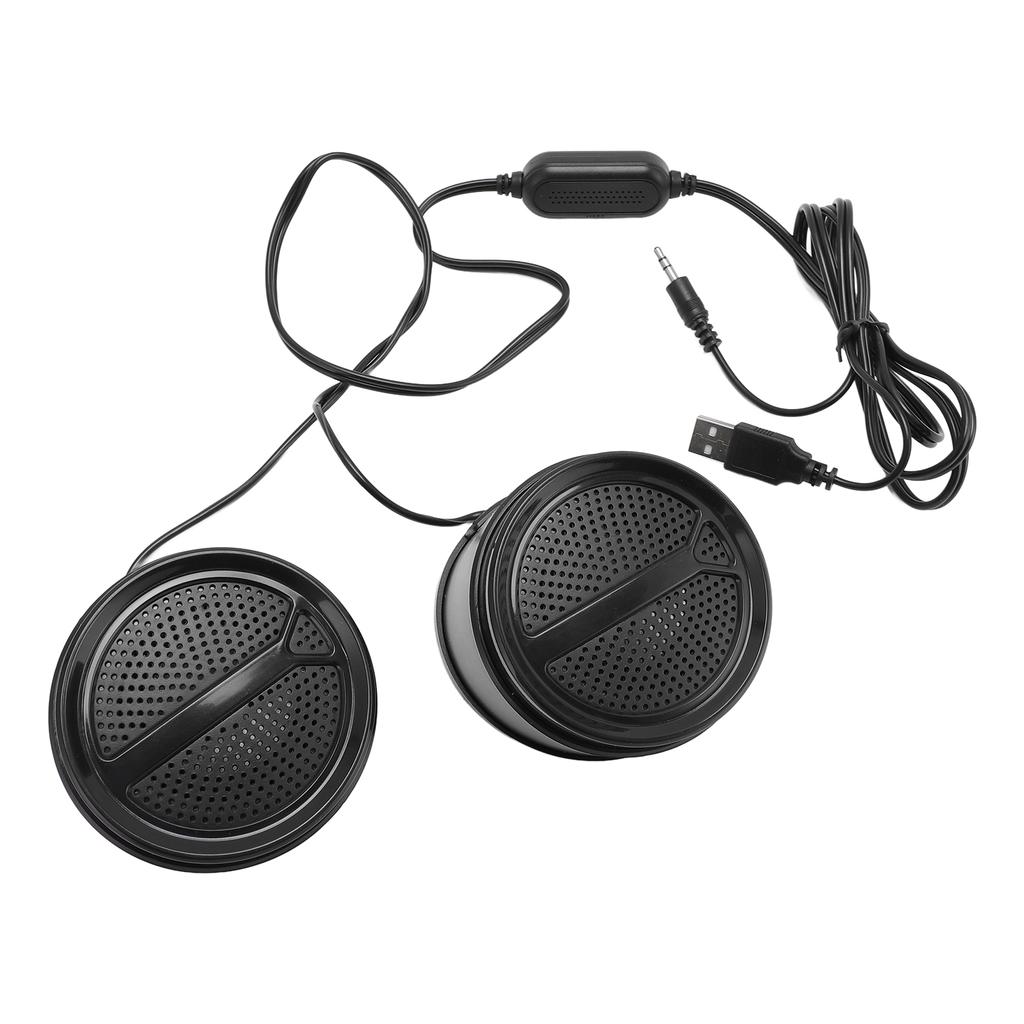 Computer Speaker for Desktop PC USB2.0 Wired HIFI Sound Small Laptop Speaker with Volume Control Non Luminous