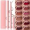 12 Colors Matte Lipliner Pencil Red Contour Tint Lipstick Waterproof Long Lasting Non-stick Cup Moisturising Lips Makeup