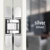 3D Adjustable Silent H-Type Invisible Folding Door Hinge