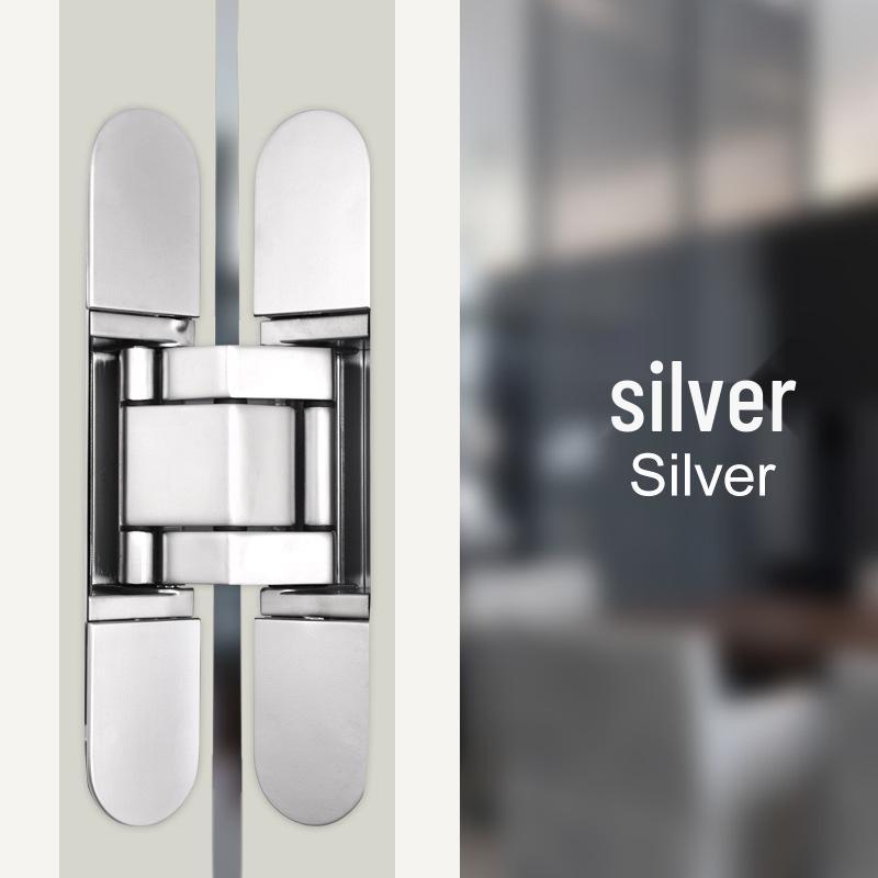 3D Adjustable Silent H-Type Invisible Folding Door Hinge