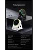 ZJ-08 Multifunctional Wireless Charger & RGB Speaker with Bluetooth and Desktop Stand