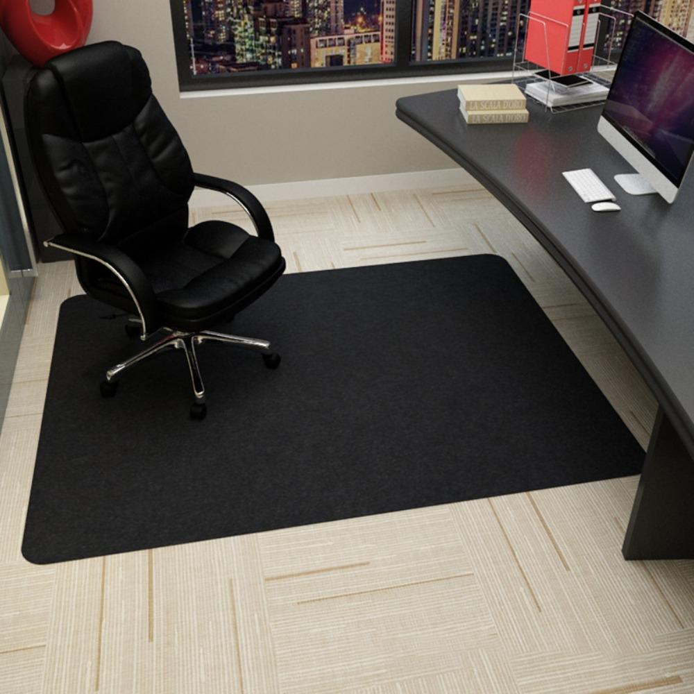Self-adhesive Office Chair Mat Non Adhesive Rolling Wheelchair Carpet  Home Office