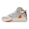 FILA Fusion Desperado Fleece Comfortable Versatile Shock Absorbing Warm High Top Retro Basketball Shoes Women sneaker Light-Gray T12W343215FPP