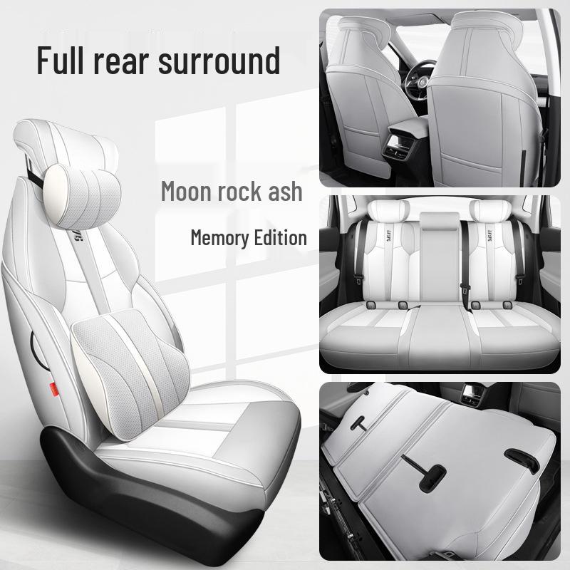 MWG Premium Leather Car Seat Cushion for Buick E5 - Sporty, Fashionable, All-Season Cover