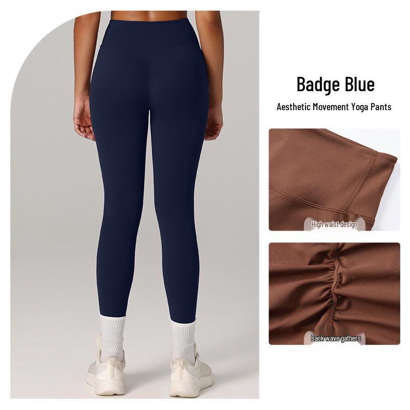 Pantalones de Yoga de Cintura Alta con Control de Abdomen de Secado Rápido para Pilates - Transpirables y con Diseño Elevador de Glúteos