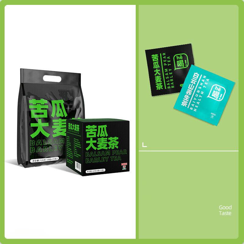 Bitter Gourd, Barley Tea, Herbal Tea, Individually Packaged for Health