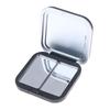 Empty Square Makeup Palette Magnetic Suction With Mirror Eyeshadow Blush Matte Black Box With Pan Cosmetic Blush Container