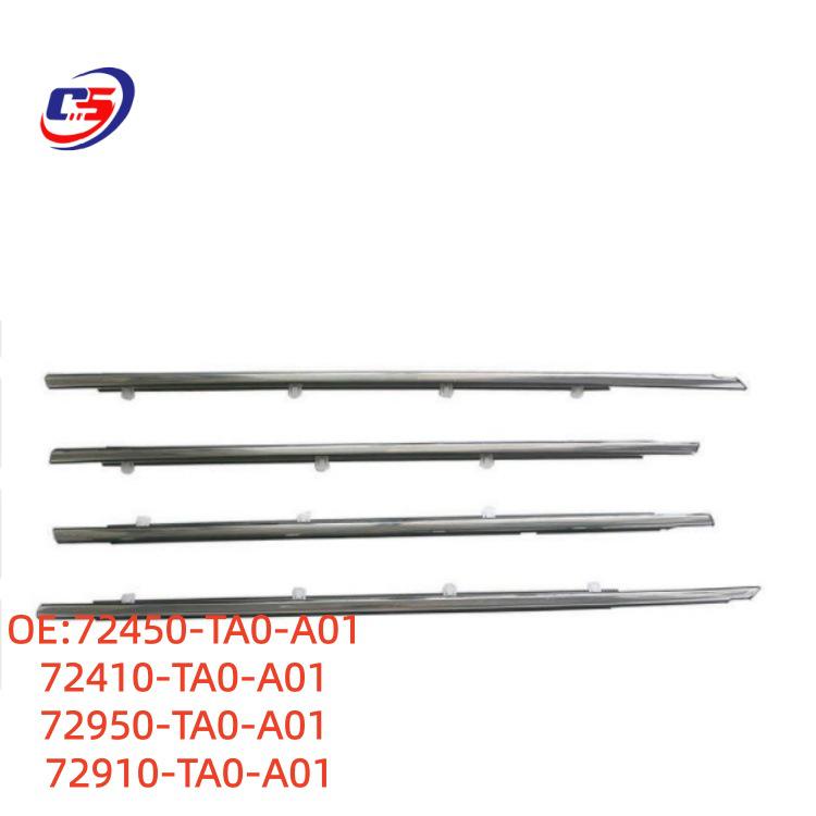 08-13 Accord Auto Deur Buitenglas Afdichtingsrubberstrip 72410-TA0-A01