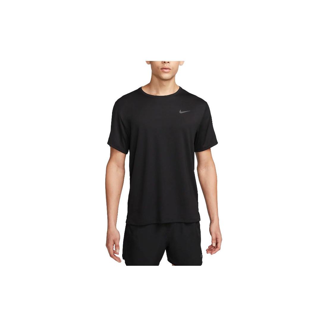 

Nike Футболка для бега Miler с логотипом, мужская, черная DV9315-010 XXL