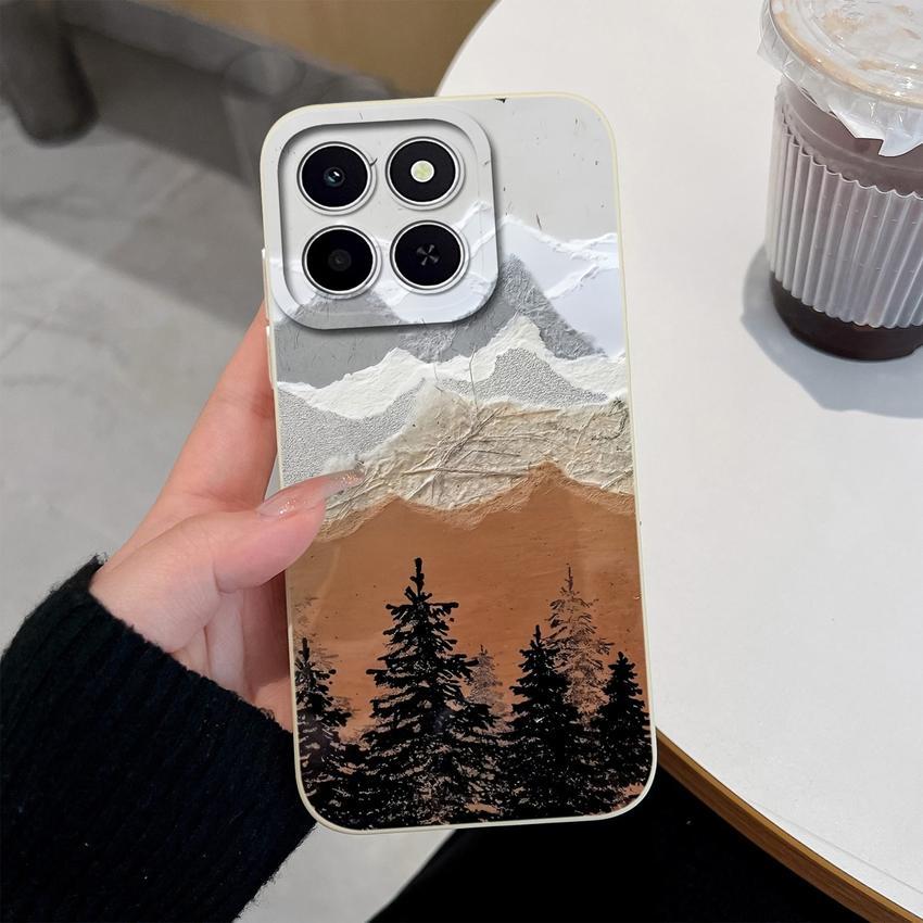 For Honor X6c X6d X5a X5c X6a X7a X8d X9d X8c X7 X8 X6 Phone Case Pretty Flowers Patterns Lightweight Soft Silicone Cover For Honor Protective Housing