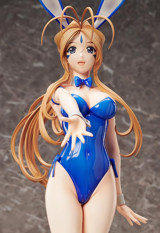 Min Gudinne Belldandy Barfot Kanin skala plast malt ferdig figur Ah! Ver. 1/4