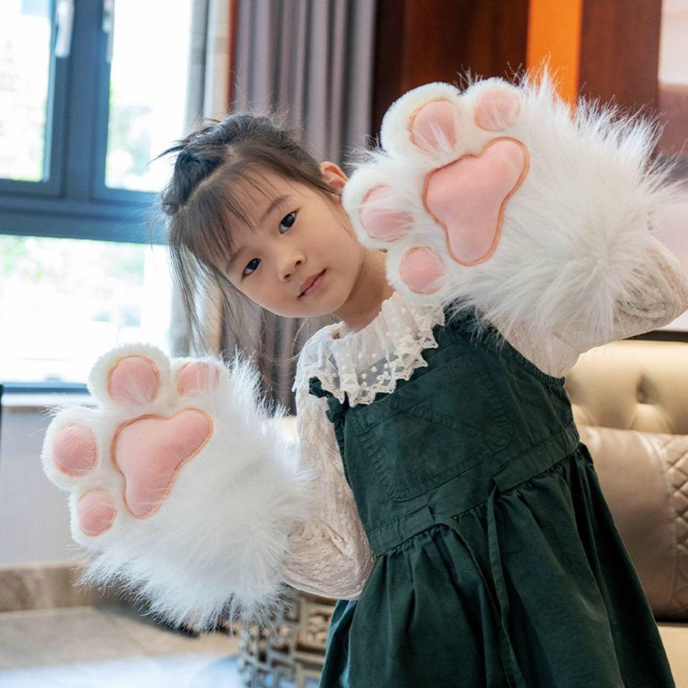 Kreslený Cosplay Kostým Rukavice Pískací Kig Cosplay Rekvizity Módní Kočičí Drápky Palčáky Klub