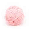 Háčkovací příze Měkká Šetrná k pokožce Úroveň Bavlna Vlna pro Pletení DIY Dětské Oblečení(Růžový )