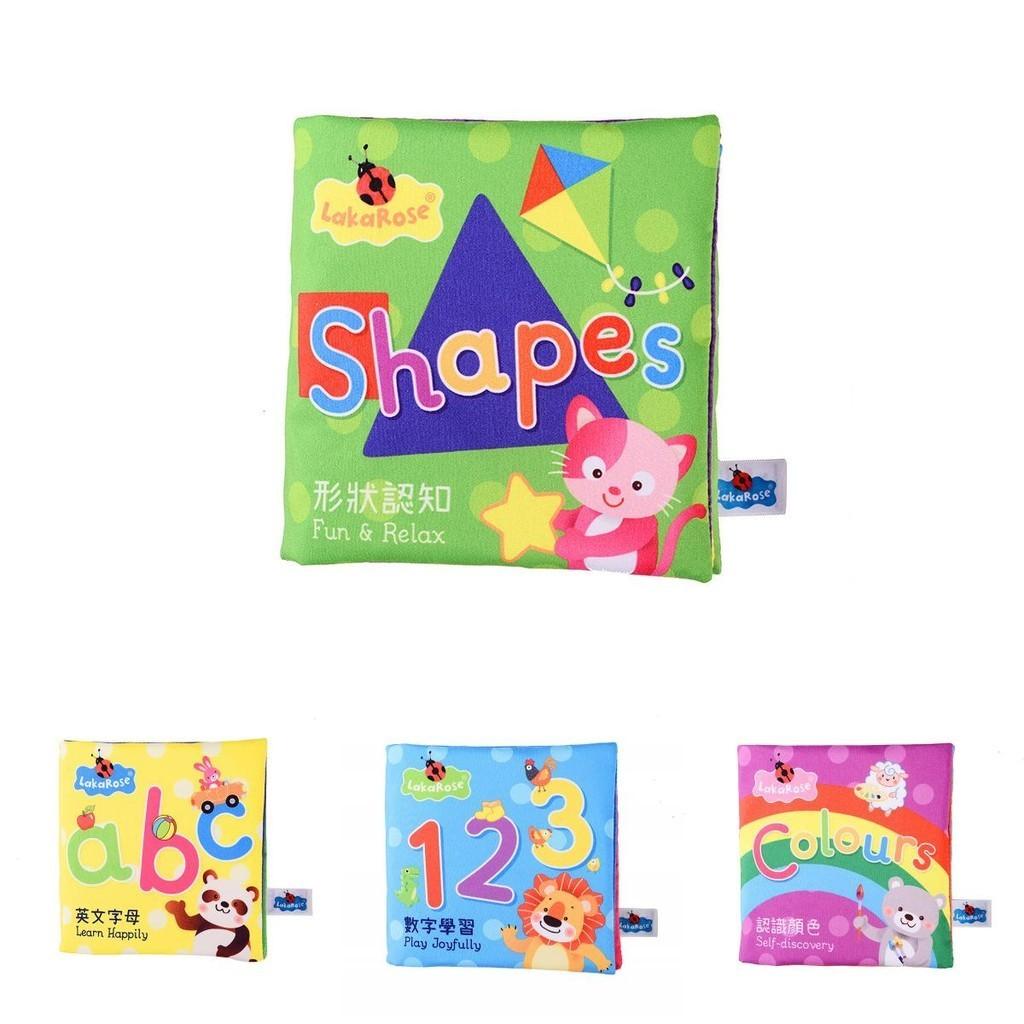 Baby 3D Großes Stoffbuch Englisches Alphabet Zahl Erleuchtung Reißt Nicht Schlecht Soundpapier Spielzeug