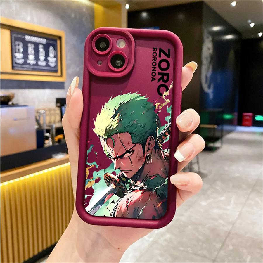 Ones Anime P-Piece Pouzdro pro Apple iPhone 11 11 13 Pro MAX 14 Pro 16e 15 Plus XS XR 12 Mini 14 16 Plus Měkký TPU